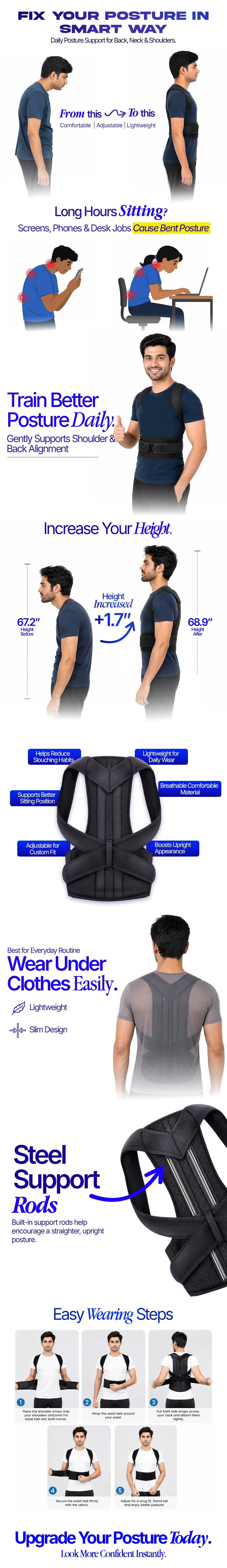 Posture Support Belt