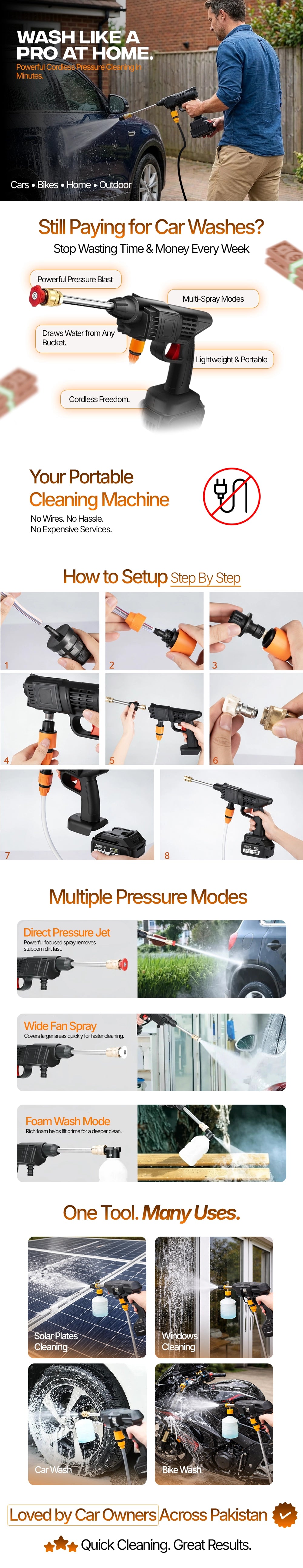 High Pressure Water Gun